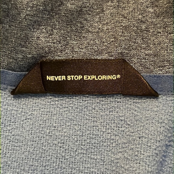 The North Face Canyonlands 1/2 Zip Fleece Men's in Monster Blue Heather Size L - Picture 10 of 14